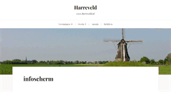 Desktop Screenshot of harreveld.nl